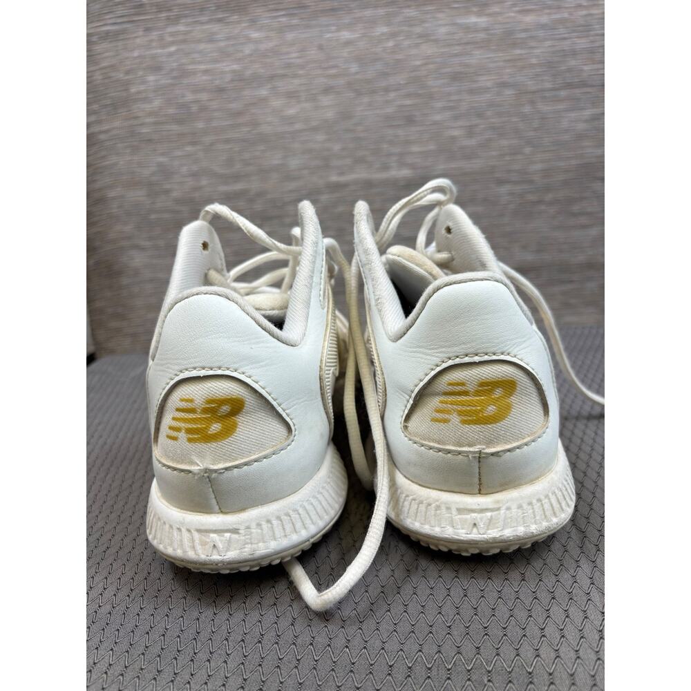 New Balance TSHOWT1 FuelCell Ohtani 1 Trainer Shoes 7.5D White Metallic Gold - Picture 7 of 10